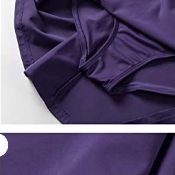 DELIMIRA Women's Plus Size  Swimsuit Zip Front Skirted Bathing Suits Swimdress - Picture 7 of 7